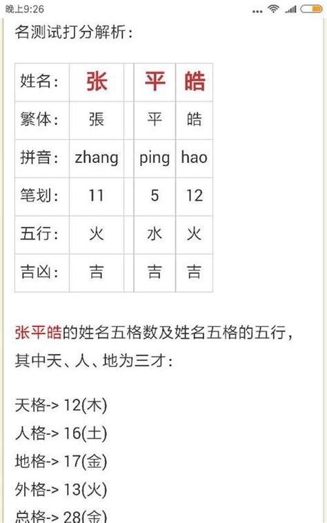 测名字免费测名字打分数生辰八字分析_测名字打分免费测名字打分,第6张
